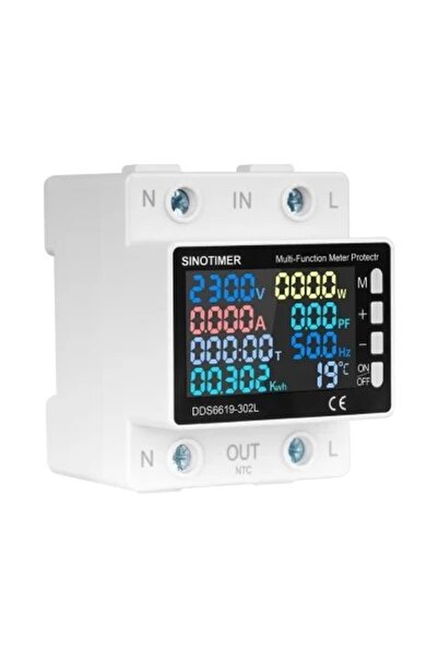 OEM Multifunctional remote switch for overvoltage and undervoltage Tuya WiFi 63A Single Phase