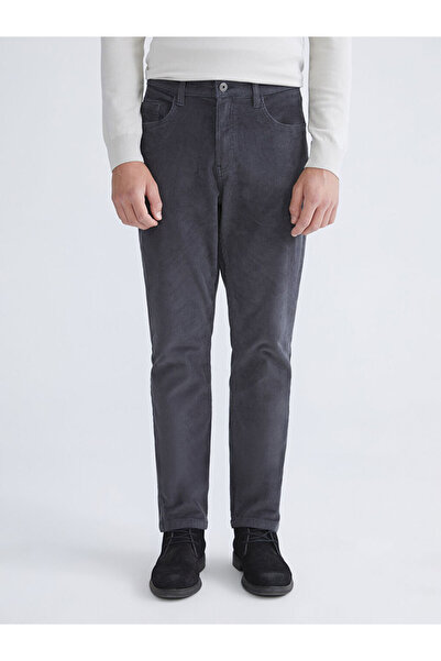 LC Waikiki Standart Kalıp Kadife Erkek Chino Pantolon