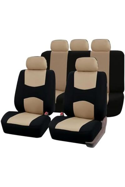 CFT Universal Car Seat Covers – Full Set, Automotive Seat Protectors for Cars, Trucks, SUVs – Waterp