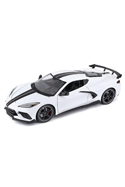Maisto 1/24 2020 Chevrolet Corvette Stingray Coupe - White