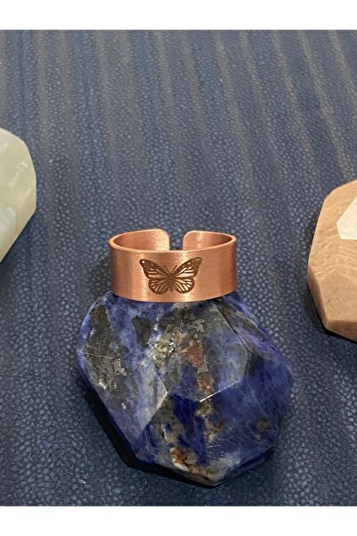 Güney Takı Store خاتم نحاسي مطرز على شكل فراشة