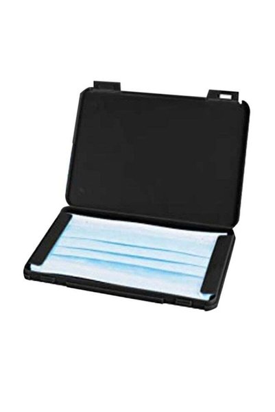 Generic Face Mask Storage Box Black