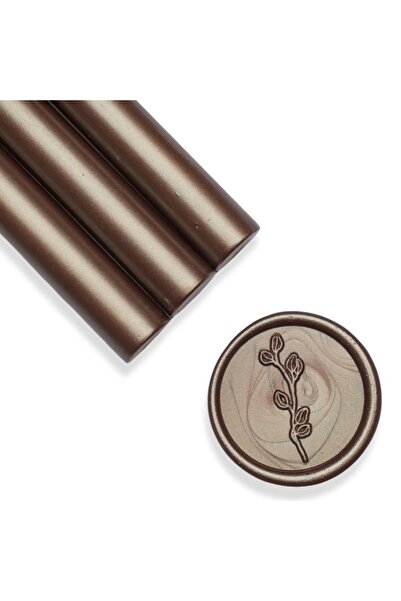 ARTIZAAR Set 5 batoane ceara, maro castaniu, sidefat metalizat, 1.1 x 13 cm, ...