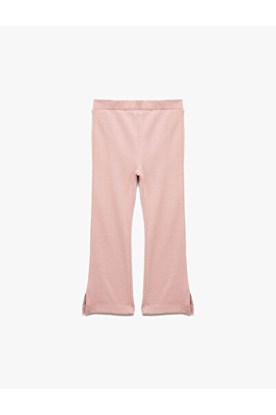 Koton Pink Baby Girl Leggings 6Wmg40066Ak
