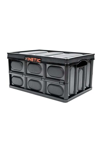Generic Foldable Storage Box Black 55Liters