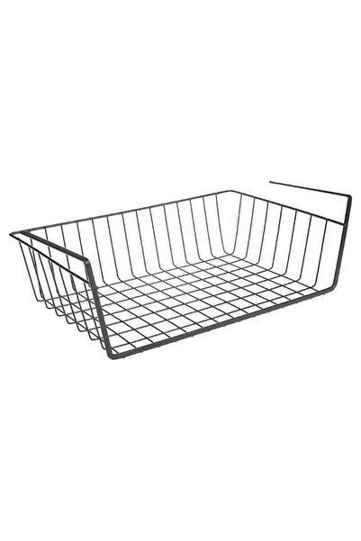 Generic Hanging Under Shelf Storage Basket, Large Wire Basket Space Saving Or...