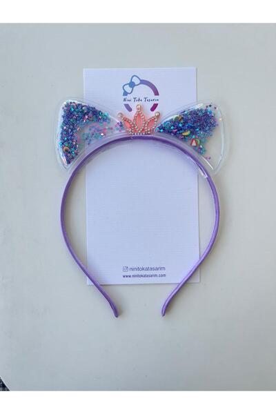 Nini Crown Buckle Sequin Eared