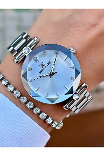 Daniel Klein Yeni Sezon Paslanmaz Çelik Kordon Kadın Kol Saati Kesme Cam Su Geçirmez Garantili