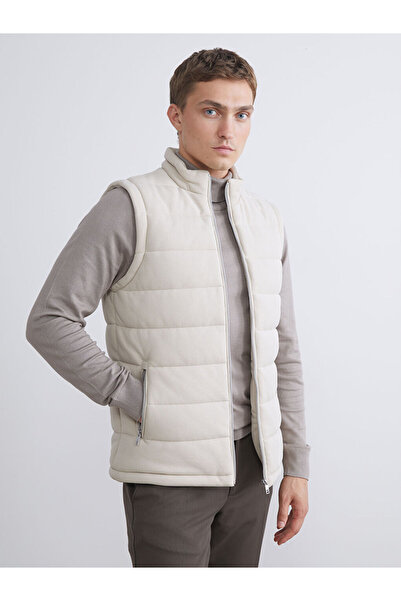 LC Waikiki Create Your Style from Uzg Store |   Slim Fit Stand Collar Men's Puffer Vest