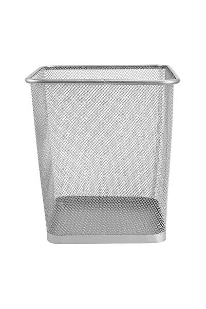 Generic Yuwell Square Recycling Open Top Mesh Trash Can Waste Basket Without Lid For Home Office College Ki