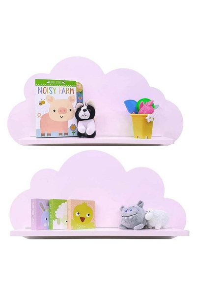 Generic Cloud Shelves for a Children’s Nursery Floating Shelf Design (Pair - ...
