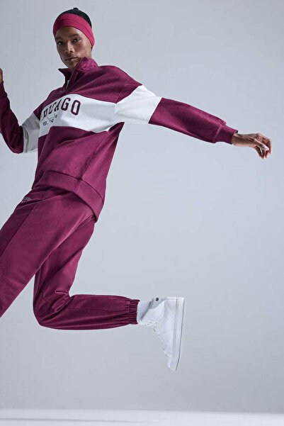 DeFacto Nba Chicago Bulls Sportsman Burgundy Women's Sweatshirt E8946Ax/Br170