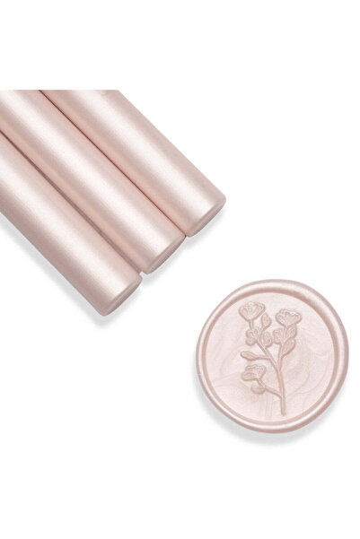 ARTIZAAR Set 5 batoane ceara, roz catifea, sidefat, 1.1 x 13 cm, ceara pentru...