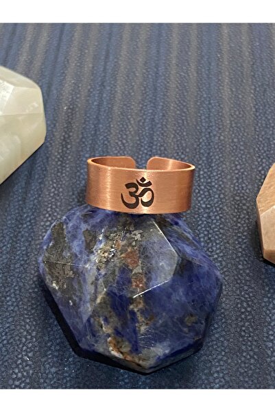 Güney Takı Store خاتم نحاسي مع رمز أوم