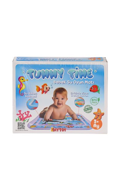 FABBA TOYS بساط لعب مائي للأطفال من Tummy Time، وسادة نشاط فوق البطن، تعليمية...