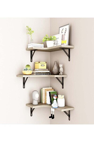 Generic 3Pcs Floating Wall Shelves, Large & Deep Sturdy Wall-Mounted Storage ...