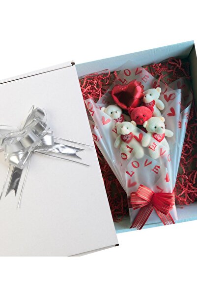 Sole Plush Teddy Bear 90 cm Plush Teddy Bear Birthday Gift Teddy Bear Bouquet Set for Special Day