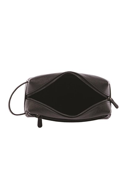 Tergan S1Pc00021496-A41 Leather Unisex Portfolio Bag - Black