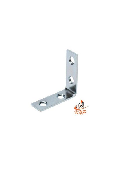 Generic GI Zinc Plated L Corner Brace 75x75x20 - Pack Of 10