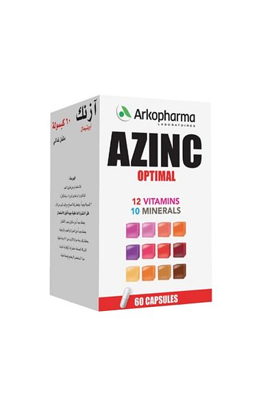 Arkopharma Azinc Optimal Multivitamins & Minerals - 60 Caps
