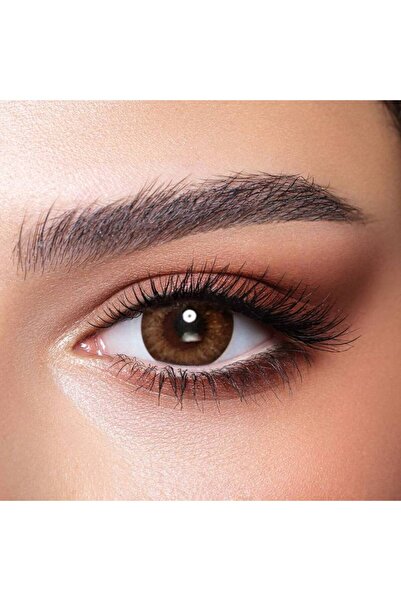 Bella عدسات لاصقة يومية - لون بني لوزي