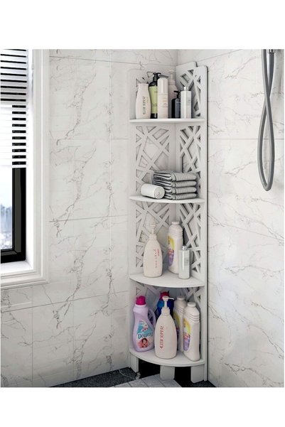 Generic Bathroom Corner Stand Shower Caddy Corner Shelve Sink Organizer Corne...