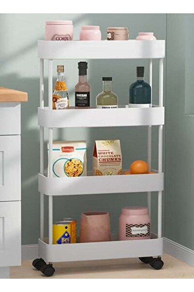 Generic BLOOMING TIME 4-Layer Simple Gap Rack, Multi-Layer Storage Rack, Floo...