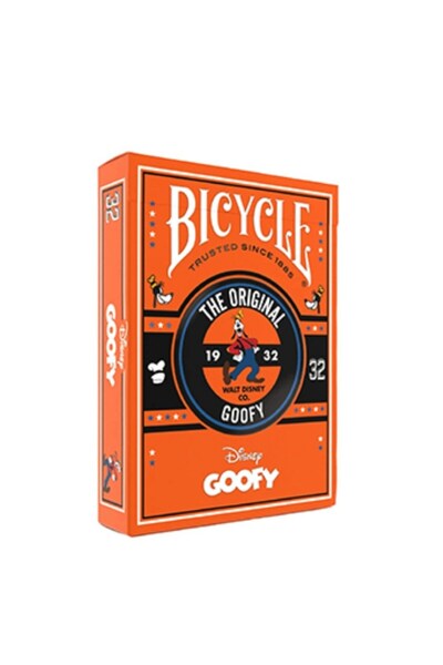 OyuncaklarÜlkesi Bicycle Disney Goofy Premium Oyun Kağıdı iskambil Kartları D...