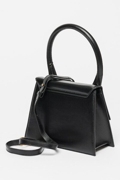 JACQUEMUS - Le Grand Chiquito leather crossbody bag, Black