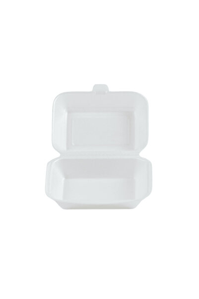 Ema Plast Sandviç Kabı – Tek Kullanımlık Köpük Gıda Kabı 200 Adet | Dayanıklı...