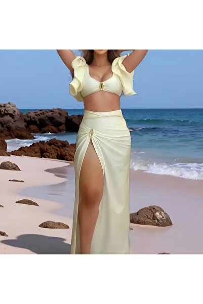 G&H UNDERWEAR Stars Bikini Pareo Set