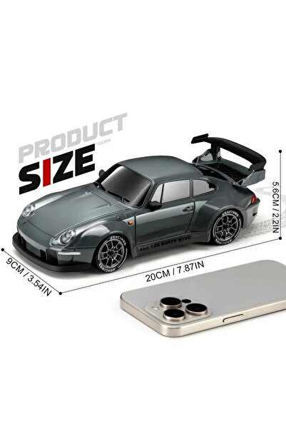 RC Power Porsche 911 1:24 Drift 4X4 Şarjlı RC Uzaktan Kumandalı 20 Km/s Hızında Hediyelik Oyuncak