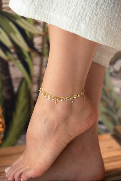 Silvano Jewelry 925 Ayar Gümüş Üçlü Kombin Model Halhal