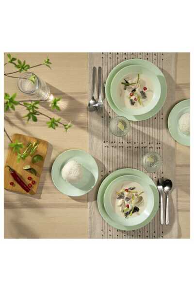 IKEA Oftast 24 Parça 6 Kişilik Yemek Takımı Açık Yeşil