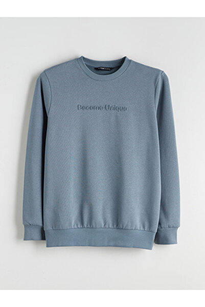 LC Waikiki Hanorac pentru bărbați cu imprimeu Crew Neck