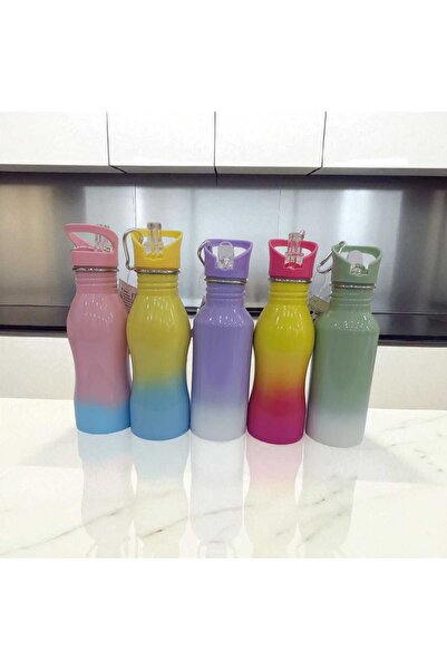 Mrt Water Bottle with Steel Straw 500ml
