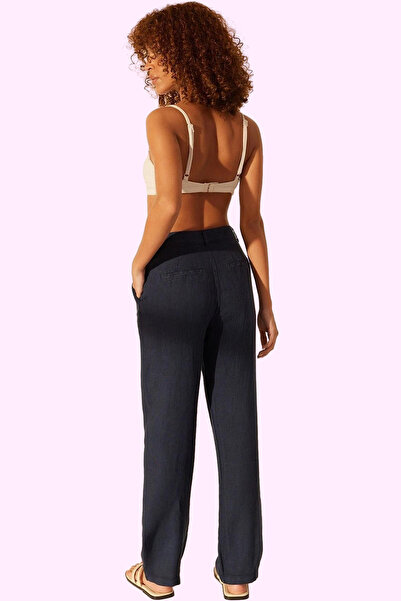 PayBuy Women's Fashion High Waist Wide Leg Linen Pants Casual Chic Weekend Summer