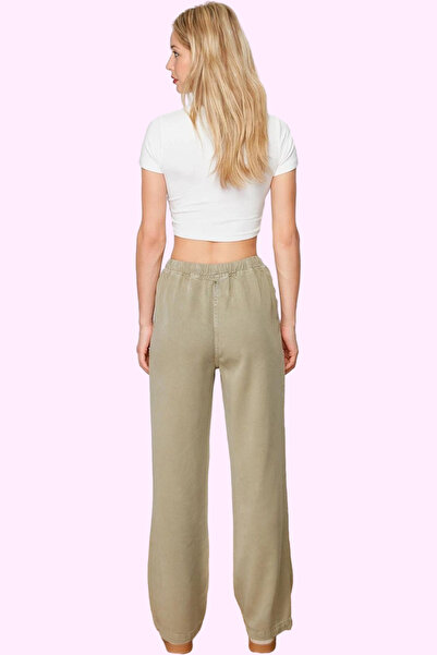 PayBuy Women's Fashion Wide Leg High Waist Lyocell Pants Cotton Daily Use Summer