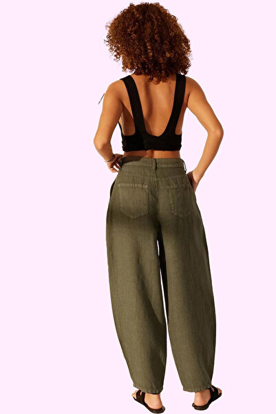 PayBuy Women's Fashion High Waist Wide Leg Linen Pants Summer Style Meets