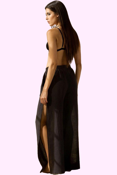PayBuy Women's Fashion High Waist Wide Leg Linen Pants Summer Style Meets