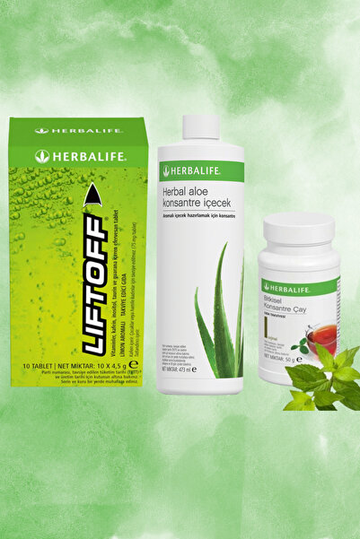 Herbalife KLASİK ÇAY (51 GR) ALOE VERA SET LİFT-OFF