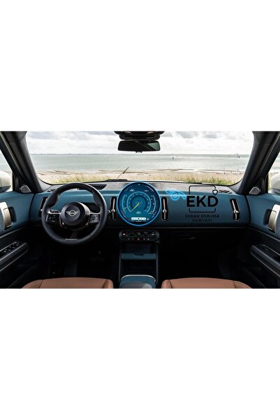 EKD MİNİ COUNTRYMAN E 2024 - 2025 ŞEFFAF 9H NANO Ekran Koruyucu Favoured - Sp...
