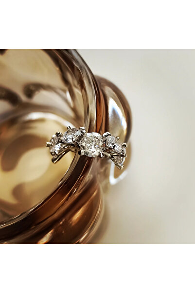 LydiaHealingDesings Özel Seri Zirkon Taşlı Tasarım Suyolu Earcuff