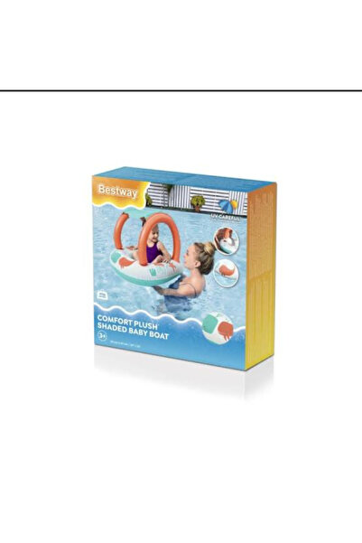 BESTWAY Bebek Havuz ve Deniz Botu Oturaklı Bebek Botu