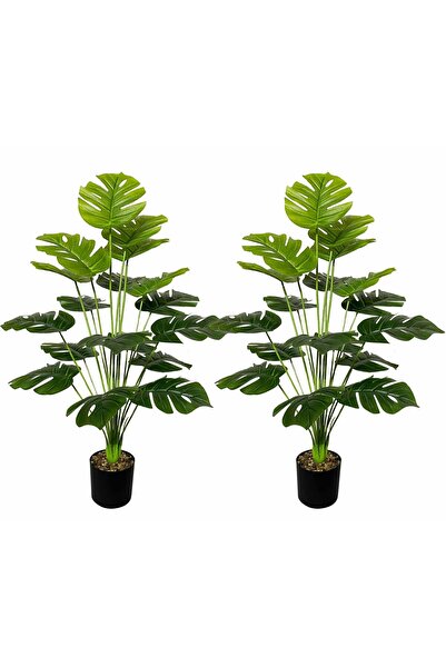 OEM Set de 2 palmieri artificiali de 75 cm în ghiveci