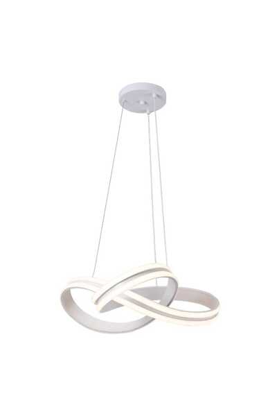 best power Modern LED Chandelier 6492 - 80W, 3 Lighting Modes, Adjustable Height 70 cm