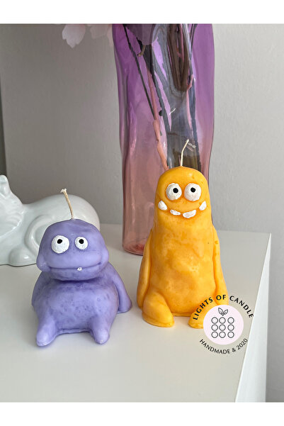 lıghts of candle handmade & 2020 Cadılar Bayramı Halloween Temalı Sevimli Can...