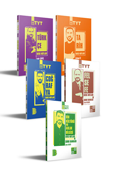 Benim Hocam Yayınları 2026 TYT Türkçe - Tarih - Coğrafya - Felsefe - Din Kült...