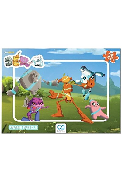 Kesman Kitap TRT Kids Ca Games Ser-O Puzzle 35 Pieces