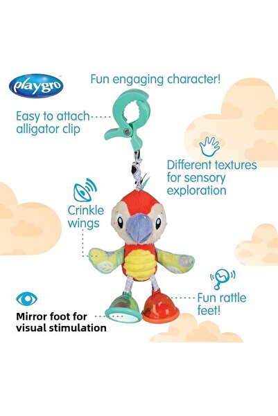 Playgro Dingly Dangly Mio Macaw - Polybag